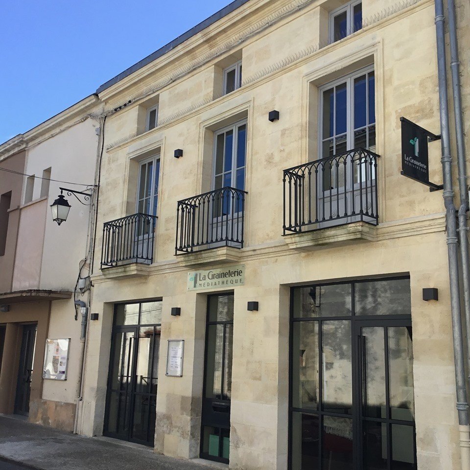 Graineterie Mediatheque Sauveterre Façade Graineterie Mediatheque Sauveterre Façade