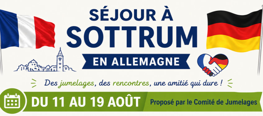 Séjour à Sottrum : vivez l’amitié entre villes jumelles